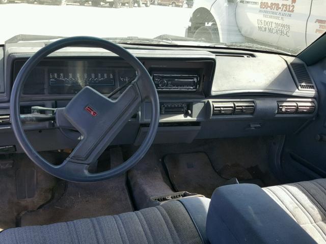 1G3AJ54R7L6342859 - 1990 OLDSMOBILE CUTLASS CI BLUE photo 9