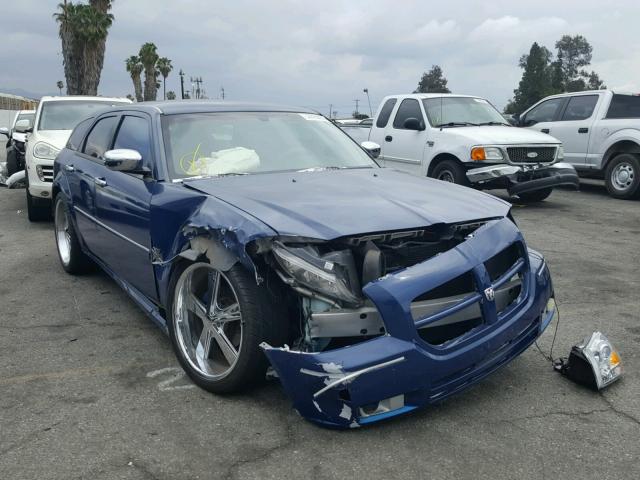 2D4FV47T36H416215 - 2006 DODGE MAGNUM SE BLUE photo 1