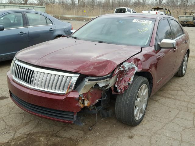 3LNHM26156R648733 - 2006 LINCOLN ZEPHYR BURGUNDY photo 2