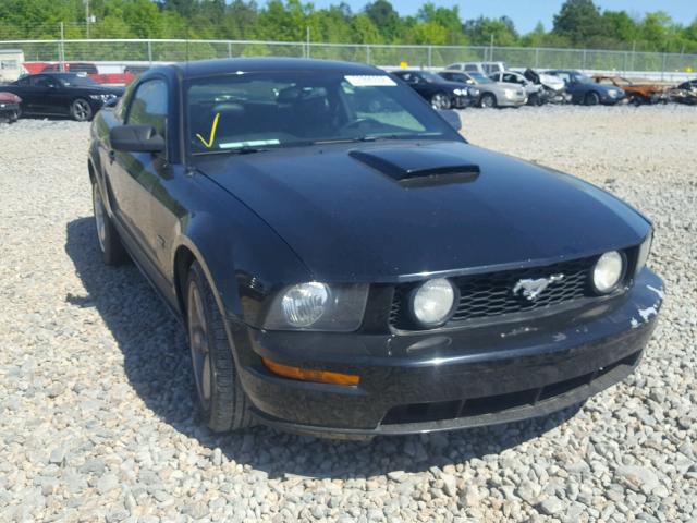 1ZVHT82H985162815 - 2008 FORD MUSTANG GT BLACK photo 1