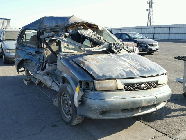 4N2DN111XVD817571 - 1997 NISSAN QUEST XE/G GREEN photo 1