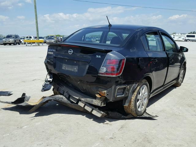 3N1AB6AP3BL625627 - 2011 NISSAN SENTRA 2.0 BLACK photo 4