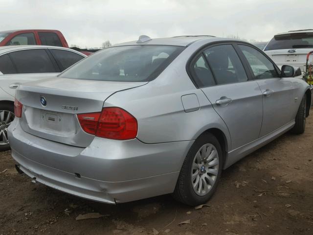 WBAPK73519A454349 - 2009 BMW 328 XI SILVER photo 4