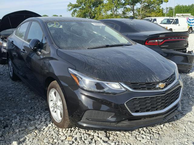 1G1BE5SM9H7208638 - 2017 CHEVROLET CRUZE LT BLACK photo 1