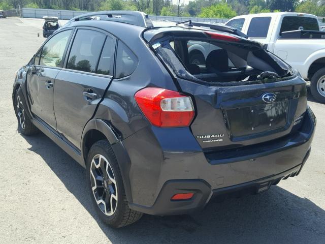 JF2GPABC5H8225276 - 2017 SUBARU CROSSTREK GRAY photo 3