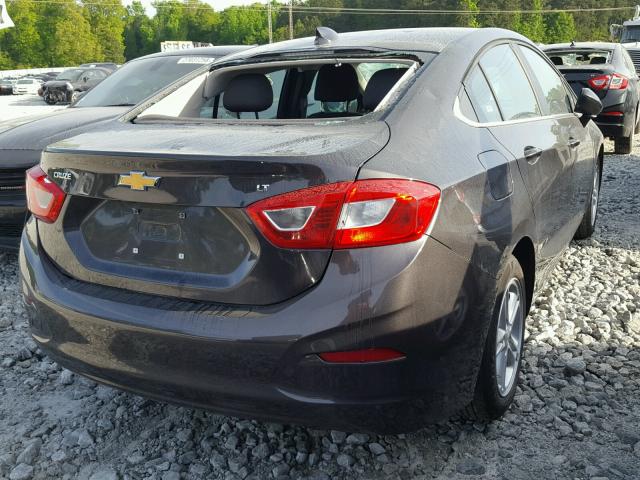 1G1BE5SM0H7226073 - 2017 CHEVROLET CRUZE LT CHARCOAL photo 4