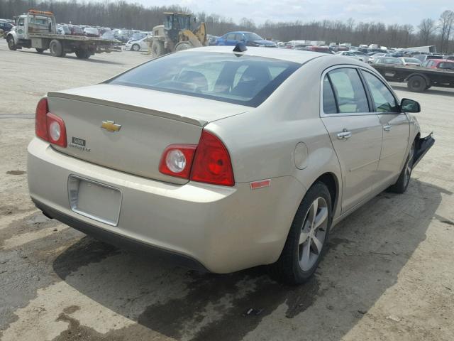 1G1ZC5E08CF229251 - 2012 CHEVROLET MALIBU 1LT GOLD photo 4
