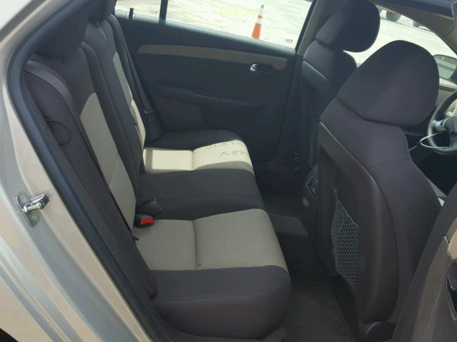 1G1ZC5E08CF229251 - 2012 CHEVROLET MALIBU 1LT GOLD photo 6