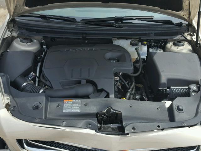 1G1ZC5E08CF229251 - 2012 CHEVROLET MALIBU 1LT GOLD photo 7