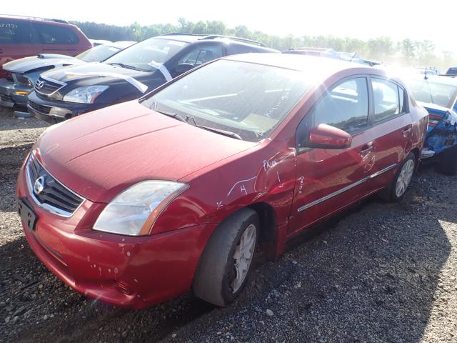 3N1AB6APXAL687797 - 2010 NISSAN SENTRA 2.0 BURGUNDY photo 2