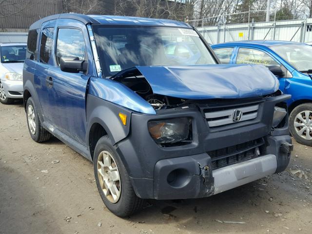 5J6YH28388L017025 - 2008 HONDA ELEMENT LX BLUE photo 1