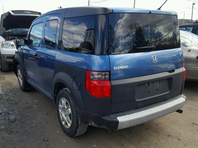 5J6YH28388L017025 - 2008 HONDA ELEMENT LX BLUE photo 3