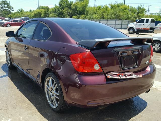 JTKDE177760102280 - 2006 TOYOTA SCION TC 紫色 照片 3