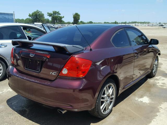 JTKDE177760102280 - 2006 TOYOTA SCION TC 紫色 照片 4