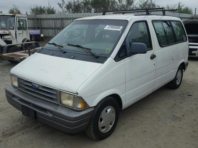 1FMCA11U5VZB50346 - 1997 FORD AEROSTAR WHITE photo 2