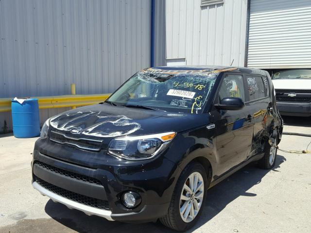 KNDJP3A5XH7427748 - 2017 KIA SOUL + BLACK photo 2