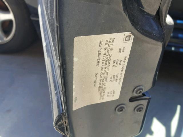 1G2WP5218VF325061 - 1997 PONTIAC GRAND PRIX Qara foto 10