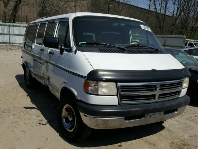 2B6HB21Y0TK152879 - 1996 DODGE RAM VAN B2 WHITE photo 1