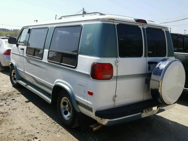 2B6HB21Y0TK152879 - 1996 DODGE RAM VAN B2 WHITE photo 3