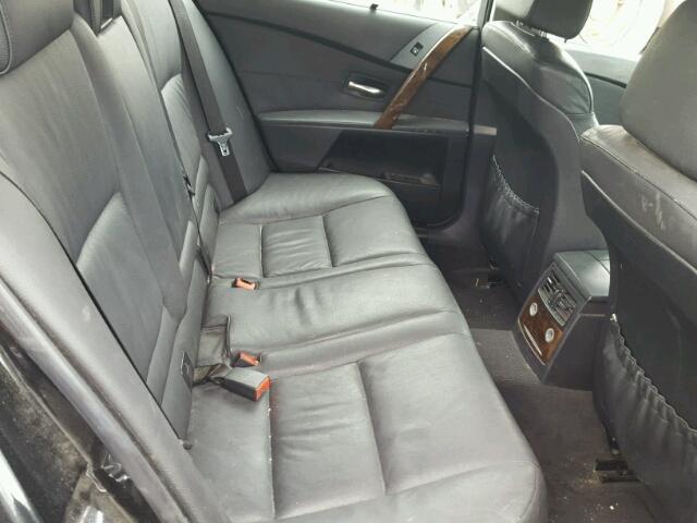 WBANN73506CN01322 - 2006 BMW 530 XIT BLACK photo 6