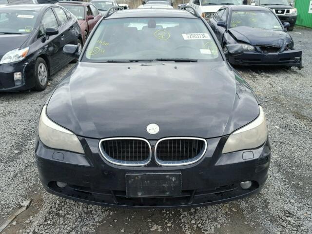 WBANN73506CN01322 - 2006 BMW 530 XIT BLACK photo 9