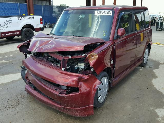 JTLKT324964092958 - 2006 TOYOTA SCION XB წითელი ფოტო 2