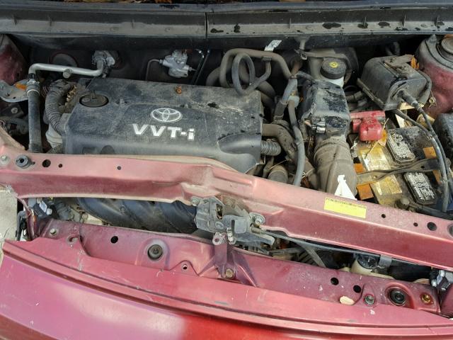 JTLKT324964092958 - 2006 TOYOTA SCION XB წითელი ფოტო 7