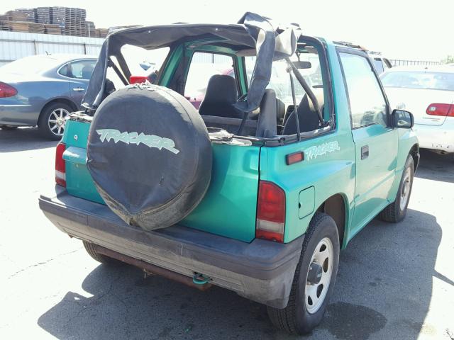 2CNBE1866R6929974 - 1994 GEO TRACKER GREEN photo 4