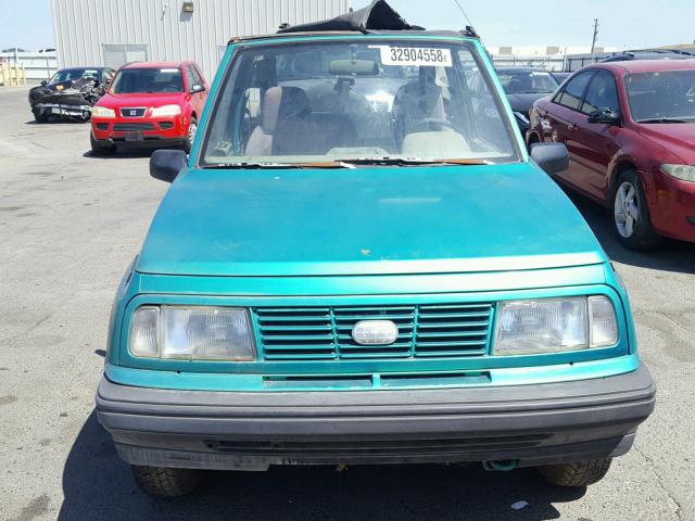 2CNBE1866R6929974 - 1994 GEO TRACKER GREEN photo 9