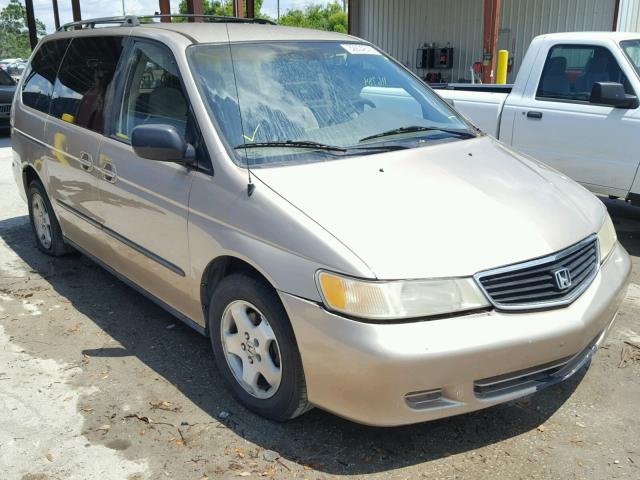 2HKRL1857YH549102 - 2000 HONDA ODYSSEY LX GOLD photo 1