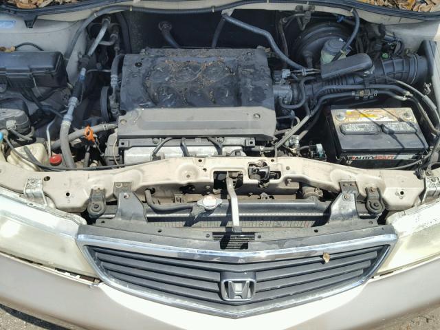 2HKRL1857YH549102 - 2000 HONDA ODYSSEY LX GOLD photo 7