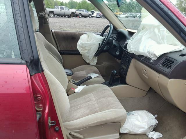 JF1SF65652H749622 - 2002 SUBARU FORESTER S 红色 照片 5