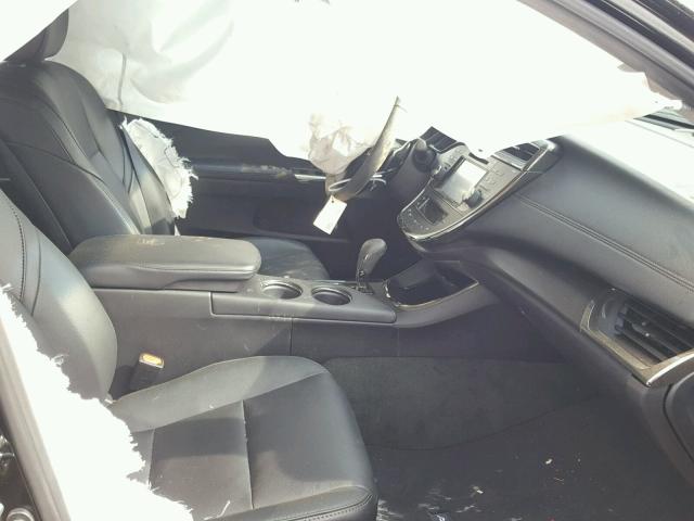 4T1BK1EBXJU266151 - 2018 TOYOTA AVALON XLE BLACK photo 5