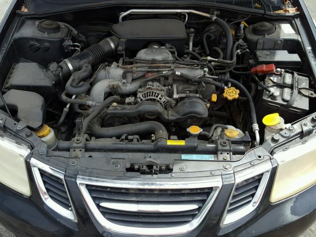 JF4GG61665H055974 - 2005 SAAB 9-2 LINEAR BLACK photo 7