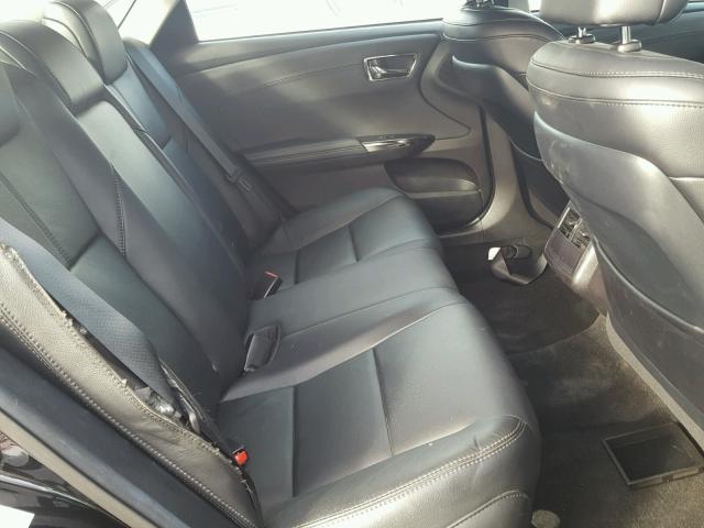 4T1BK1EB3GU209797 - 2016 TOYOTA AVALON XLE BLACK photo 6