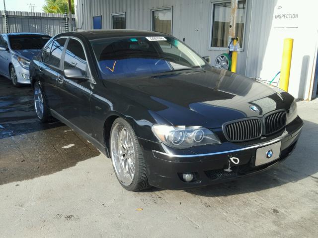 WBAHL83567DT08936 - 2007 BMW 750 BLACK photo 1