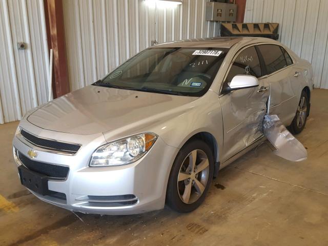 1G1ZC5E04CF282111 - 2012 CHEVROLET MALIBU 1LT 银色 照片 2
