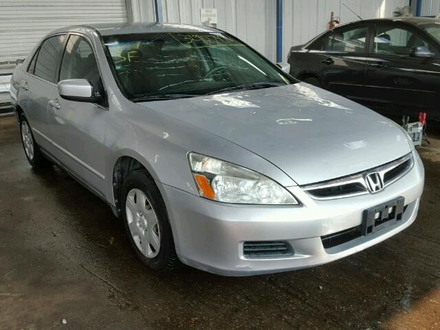 1HGCM56486A003824 - 2006 HONDA ACCORD LX GRAY photo 1