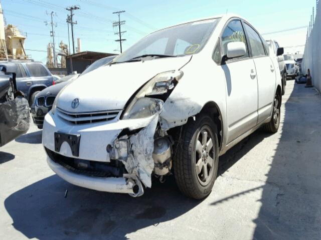 JTDKB22U040104783 - 2004 TOYOTA PRIUS WHITE photo 2