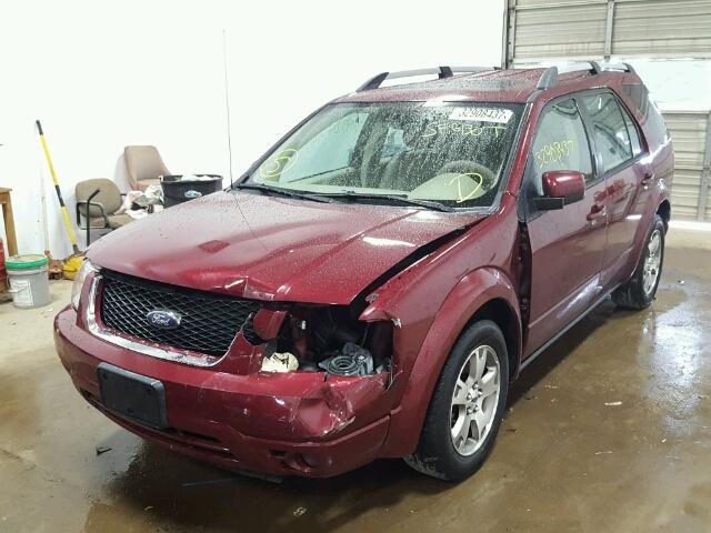 1FMZK03126GA13950 - 2006 FORD FREESTYLE RED photo 2