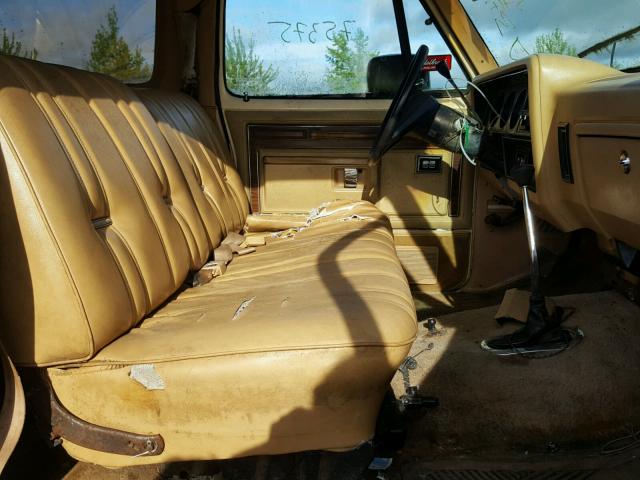 3B4GW12W5GM643453 - 1986 DODGE RAMCHARGER BROWN photo 5