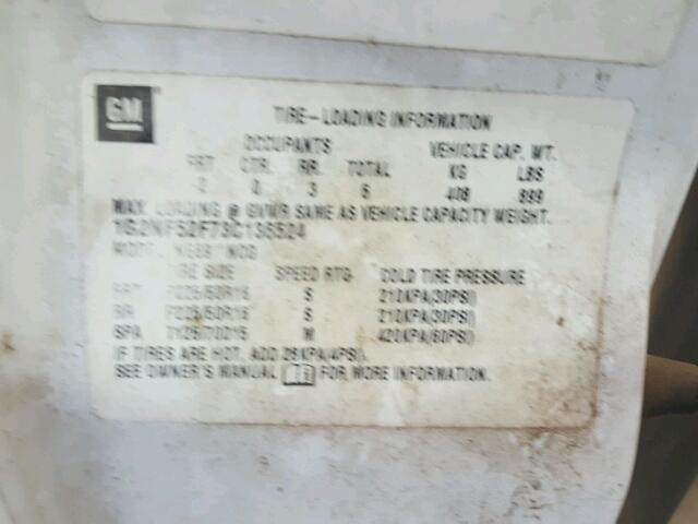 1G2NF52E33M532466 - 2003 PONTIAC GRAND AM S 白色 照片 10