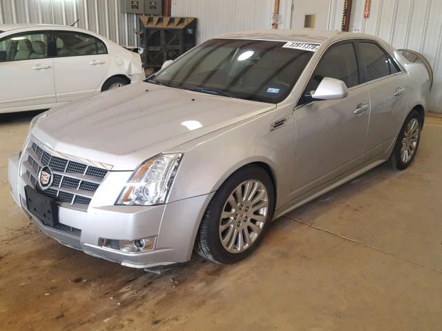 1G6DJ5EV4A0138760 - 2010 CADILLAC CTS PERFOR Srebrny zdjęcie 2