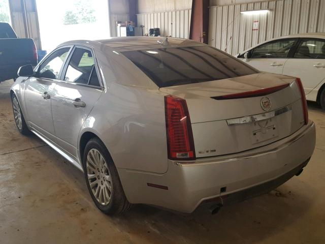 1G6DJ5EV4A0138760 - 2010 CADILLAC CTS PERFOR Srebrny zdjęcie 3