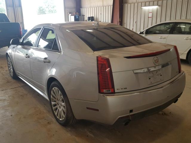 1G6DJ5EV4A0138760 - 2010 CADILLAC CTS PERFOR SILVER photo 3