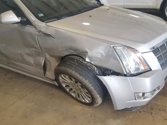 1G6DJ5EV4A0138760 - 2010 CADILLAC CTS PERFOR SILVER photo 9