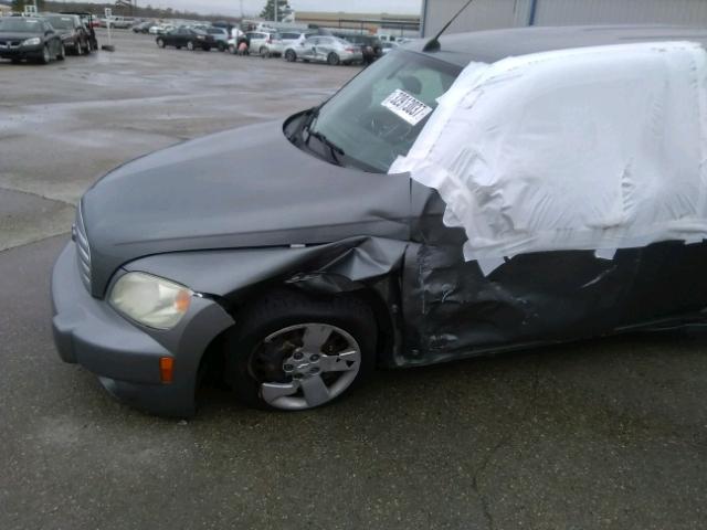 3GNDA13D96S647959 - 2006 CHEVROLET HHR LS GRAY photo 10