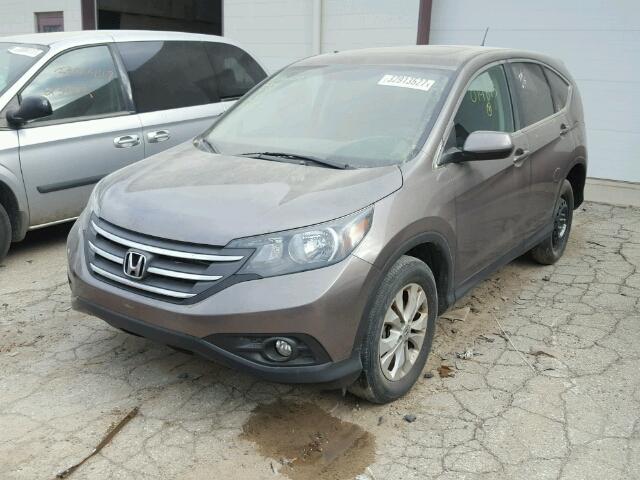 5J6RM4H50DL014613 - 2013 HONDA CR-V EX GRAY photo 2