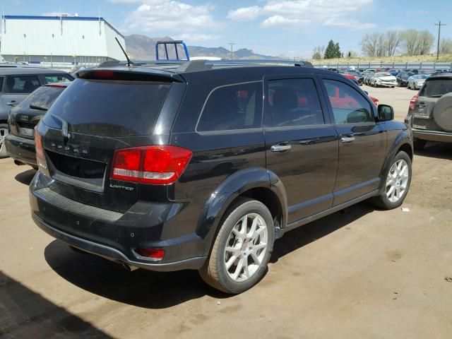 3C4PDCDG5FT553699 - 2015 DODGE JOURNEY LI BLACK photo 4