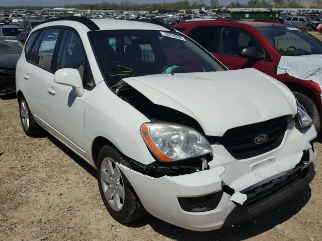 KNAFG526987137846 - 2008 KIA RONDO LX WHITE photo 1